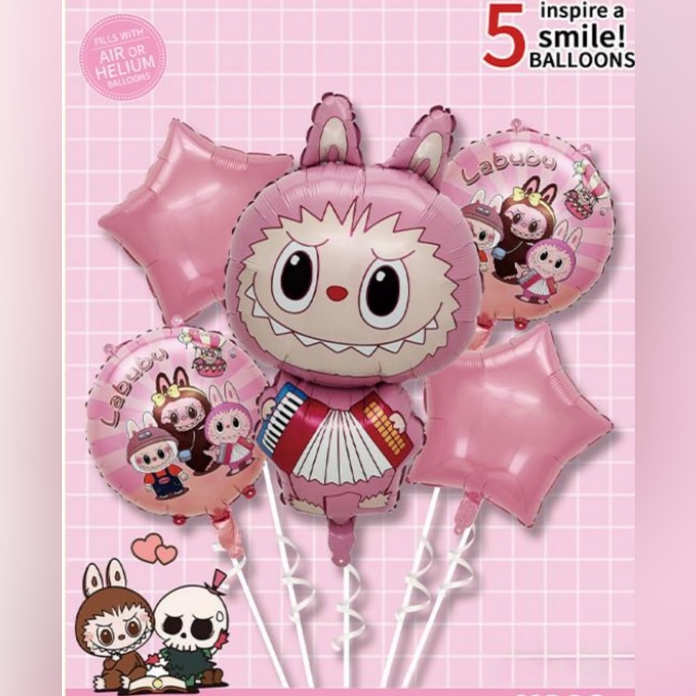 Pink Balloon Set - Home Party Supplies